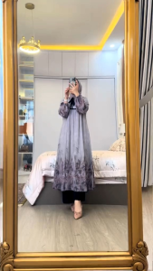 Alesha - Setelan Tunik Terbaru Wanita Kekinian & Long Tunik Motif Mewah