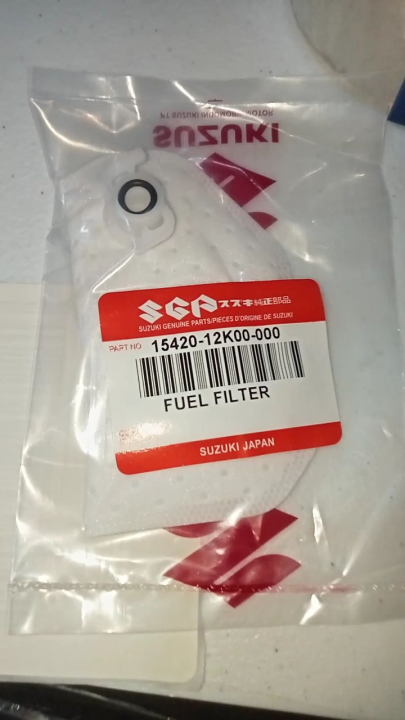 Suzuki genuine fuel filter napkin for (RAIDER150 FI) | Lazada PH