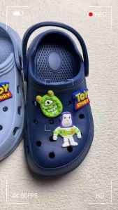 Sandal Anak Laki-Laki Model Baim Karakter Kartun Toy Story Sendal Anak Cowo Jibbitz Bisa Bongkar Pasang Ringan Dan Awet