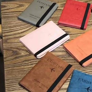 🔥 ส่งทันที จากไทย 🇹🇭 กระเป๋าใส่พาสปอร์ต PASSPORT สำหรับเที่ยวต่างประเทศ พกพาสะดวก ช่องเก็บเยอะ