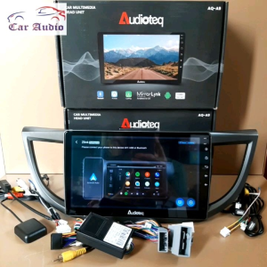HEAD UNIT ANDROID CRV GEN 4 ANDROID AUDIOTEQ 10 INCH RAM 2 GB CAR PLAY ANDROID HONDA CRV 2013 - 2016