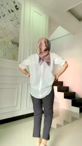 Baggy Pants Marela Terbaru / Celana Kerja Wanita Masa Kini