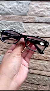 Kacamata Plus/Baca Doubel Fokus Baca dan Jalan Lensa Warna Untuk Pria dan Wanita