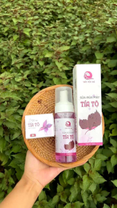 Combo mặt nạ tía tô - sữa rửa mặt tạo bọt tía tô