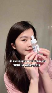 Tinh chất dưỡng sáng da cấp ẩm mờ thâm HERACEU Bright Complete Niacinamide 20% Serum