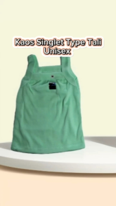 Kaus Dalam Bayi dan Anak Model Type Tali - Ukuran M (6 - 12 Bulan)