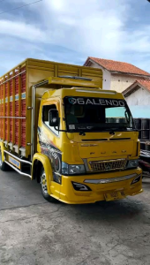 KNALPOT BRONG PNP CANTER ORIGINAL FRM RACING MUFFLER