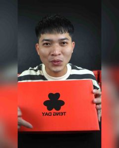 Giày Sục Nam Khâu Đế Thời Trang - Đế Cao Su Da Bò Thật Mạnh Mẽ. Tengday Vietnam - Màu Nâu Vàng Đen