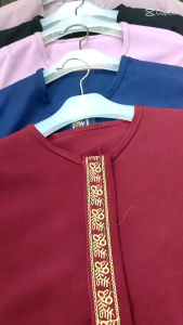 Gamis Ity Crepe Bordir Anak