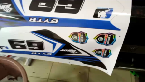 Yamaha xtz 125 full body decals