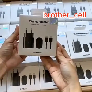 Charger Samsung 25W Original USB-C to USB-C | Super Fast Charging Adapter & Kabel Tipe C