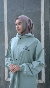 JAS HUJAN RAINCOAT Terbaik Pria Wanita BY CREZZIDA Anti Rembes Kuat Keren Kekinian ANTI REMBES