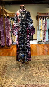Benita Dress Viscos by Dian Pelangi LIMITED EDITION Busana Muslim Baju Maxi Gamis Abaya Kaftan Gaun Outfit Pesta Pernikahan Kondangan Casual Formal Lebaran Wanita Hijaber Cantik Anggun Modis Modern Elegan Mewah Model Korea Terbaru Motif Jumputan Kekinian