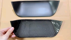 Cover Rear Outer Agya Ayla 2023-2027: Mangkok Belakang Hitam Carbon