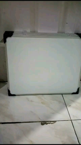 papan tulis whiteboard ukuran 30 x 40 cm bolak balik