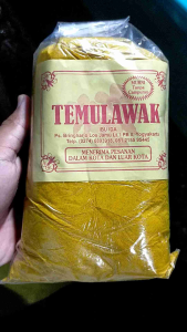 Bubuk temulawak murni - temulawak original - 500 gr - jamu temulawak - wedang jamu praktis