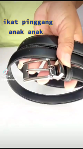 IKAT PINGGANG VINTAGE ANAK ANAK KULIT SINTETIS JAHIT