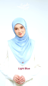 🔥 FLASH SALE 🔥 MINAZ TUDUNG BAWAL PLAIN SETULUS RAYA SERIES (BIDANG 45 & 55)