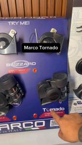 Marco Tornado Horn with Grndzro Wiring Harness kit