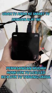 Android TV Box B860H V1 STB 4K Media Player - Koneksi Wifi Hotspot