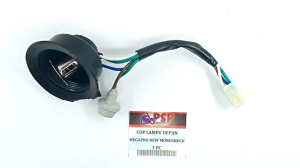Cop Lampu Depan Megapro New Monoshock - Pitingan Fitting & Soket Dop Bohlam Depan Honda