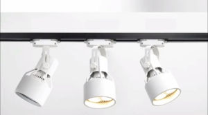 【COD&Ready】Rohstar PAR35 E27 Led Track Light Four-claw type Spot Lights Rail Fixtures 30W For Store/room