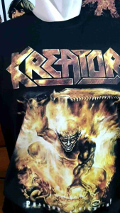 Kaos DIstro Pria KREATOR PHANTOM ANTICHIRST Premium t-shirt Band Metal bahan Cotton Combad 24s kaos Music Kaos Metal