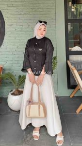 YONA BLOUSE/WISPIE BLOUSE/KEMEJA WISPIE/KEMEJA LENGAN PANJANG/BLOUSE LENGAN PANJANG
