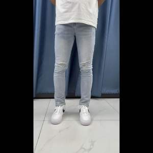 Quần Dài Jean Nam Hàng cao cấp co giãn ôm gọn rách bụi