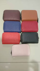 DOMPET KARTU MINI ANTI RIBET MUAT BANYAK BAHAN KULIT SINTETIS PRODUK IMPOR