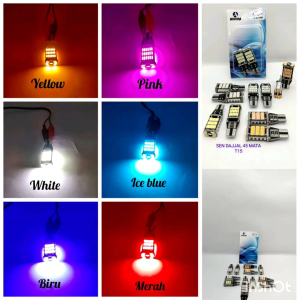 Lampu LED Sein Sen Dajjal T15 T10 45 LED Super Terang