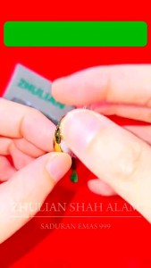 [RG5072] Zhulian Cincin belah rotan Emas Saduran/ Gold Plated Ring Jewellery