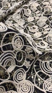 Vải thun lưới hoa co dãn 4 chiều dai mỏng (khổ 1m6)may đầm váy áo kiểu thời trang Vải May Trang Phục Nữ - Lazada