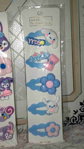 💥1 Card Cutie Sanrio Hair Clip Hair Accessories