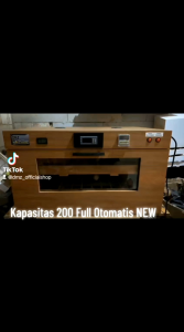 PRODUK BARU Mesin Tetas Kapasitas 200 Full Otomatis Garansi 1 Tahun