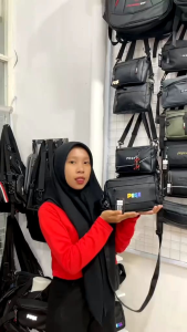 Tas Slingbag Pria Multifungsi 3in1 PEGE Briel Bisa Dipakai Handbag Slempang Pouch Waterproof - PG 9024