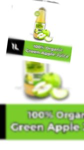 Lohas 100% Organic Green Apple Juice 1 Liter