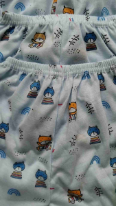 Celana Pendek Bayi 0-4 Bulan Full Print Warna Motif Pelangi