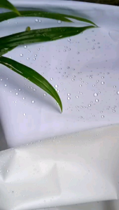 BAHAN KAIN ANTI AIR WATERPROOF TASLAN BALON WARNA PUTIH ANTI ANGIN KUALITAS PREMIUM IMPORT LEBAR 150 CM