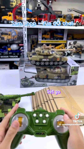 Xe tăng 9 kênh Moka pin sạc siêu khỏe mô phỏng như thật