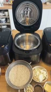 BUFFALO 1.8L IH Smart Low Sugar Rice Cooker | 3 Ply SUS316 Inner Pot | Multifunction w/ Steam Basket 牛头牌1.8LIH降糖万能锅 KW95
