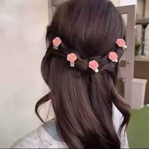 กิ๊บติดผม ประดับโบว์ ขนาดเล็ก สีชมพู เครื่องประดับ สําหรับผู้หญิง จํานวน 1 ชิ้น #7 #8