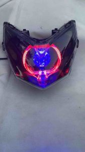 REFLEKTOR LAMPU DEPAN SUPRA X 125 BATMAN ALA LED