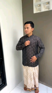 Baju Koko Keren & Nyaman: Kemeja Koko Pria Dewasa Lengan Panjang Sultan Jaguar