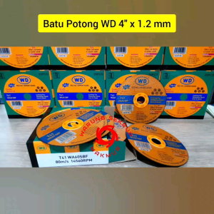 (1 Box) WD Batu Gerinda Potong 4 Inch isi 20 pcs