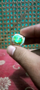 Cincin Natural Zamrud Colombia / Emerald Beryl Colombia Jamcol  dijamin asli natural dengan memo yang sudah teruji di laboratorium permata