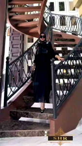 MIDI DRES shr muslimah ceruty mix caton