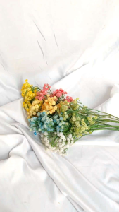 Bunga Baby Breath AF36 Latex Gypsophila Artificial Dekorasi Rumah Shabby