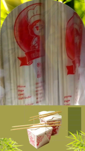 ตะเกียบไม้ไผ่อนามัยชนิดใช้แล้วทิ้ง ผลิตจากไม้ไผ่ธรรมชาติ เป็นมิตรกับสิ่งแวดล้อม