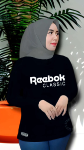 Atasan Olahraga Wanita indonesia baju senam muslimah trandy kaos olahraga